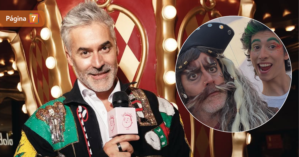 Carlos Díaz actuó junto a su hijo Gaspar en obra de teatro navideña: 