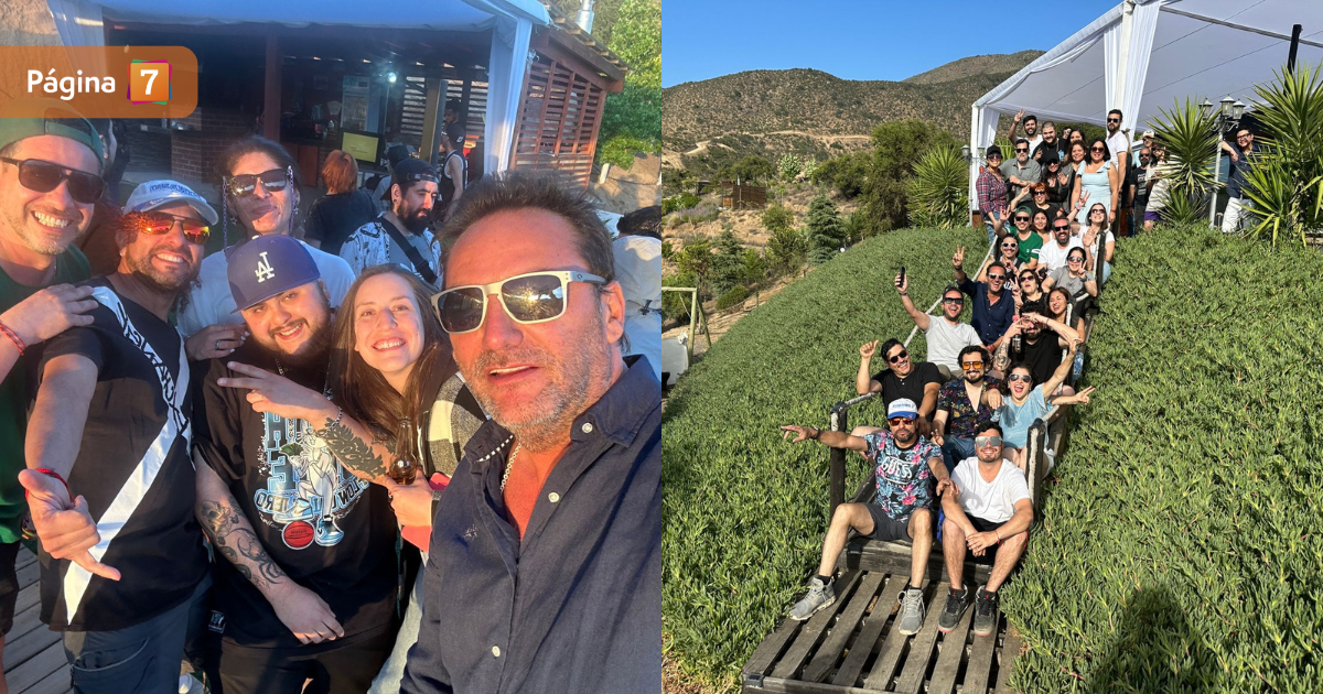 Daniel Fuenzalida tiró la casa por la ventana para celebrar exitoso año de 'Ahora Caigo'