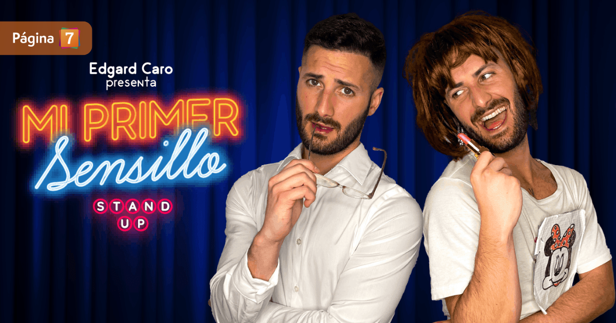 Edgard Caro (Sensillo Con S) llega a Chile con exitoso show y llamativo proyecto con actriz nacional