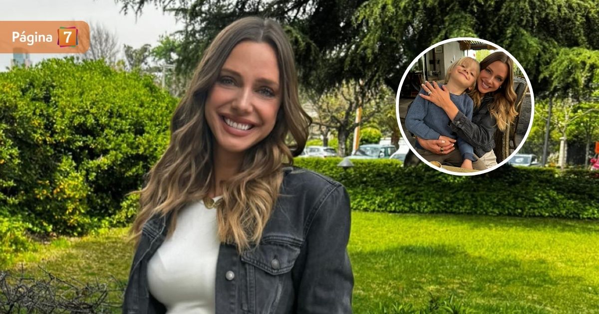 Emilia Daiber evidenció lo grande que está su hijo Baltazar: pronto cumplirá seis años