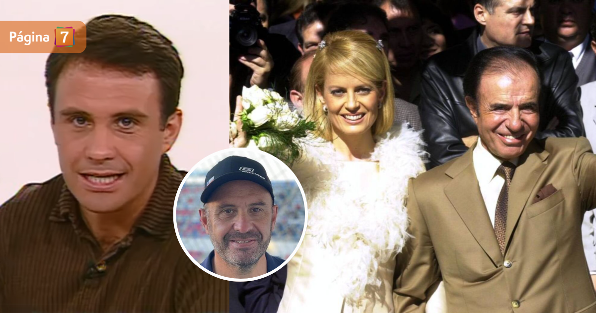 Eugenio Salinas estuvo en matrimonio de Bolocco con Menem para Primer Plano: 