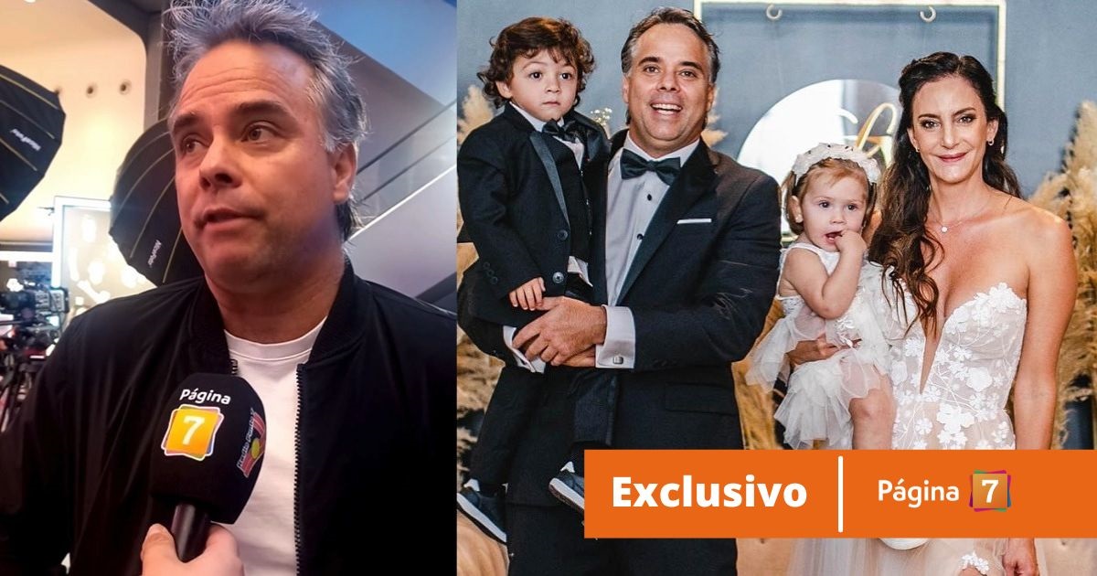 Fernando González conoció casa del Viejito Pascuero junto a su familia: 