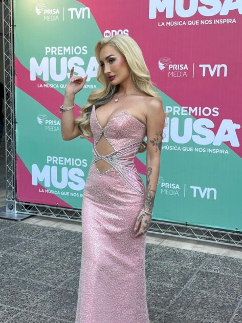 Fran Maira y su look en los Premios Musa