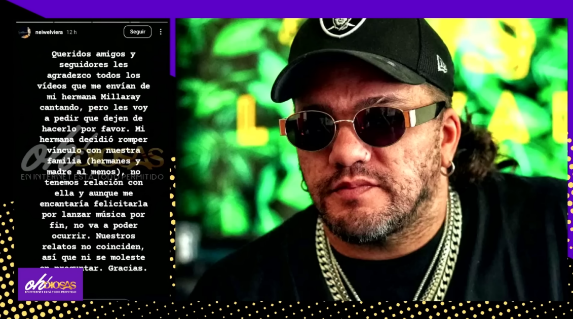 Hermano de Millaray Viera arremetió contra la animadora y reveló quiebre familiar