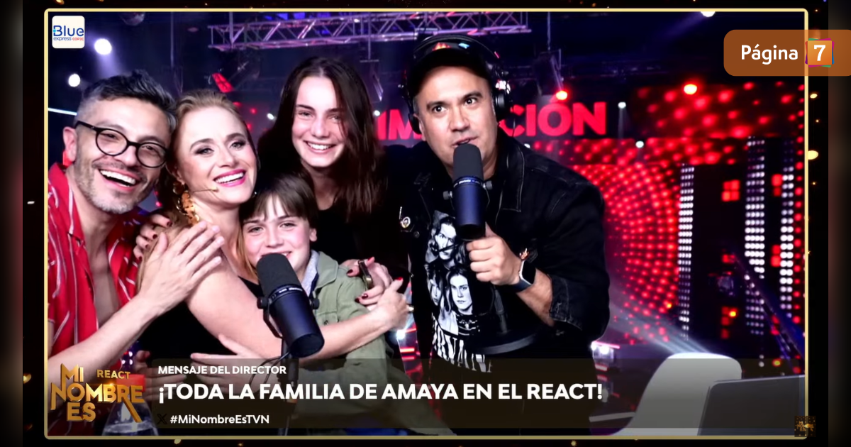 Hijos de Amaya Forch aparecieron en react de 'Mi Nombre Es': evaluaron rol de jurado de su madre
