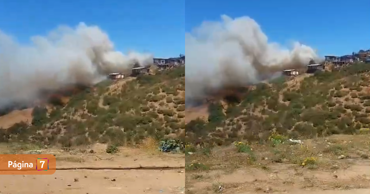 Senapred solicita evacuar Población Vista al Mar en Valparaíso: se declaró alerta roja