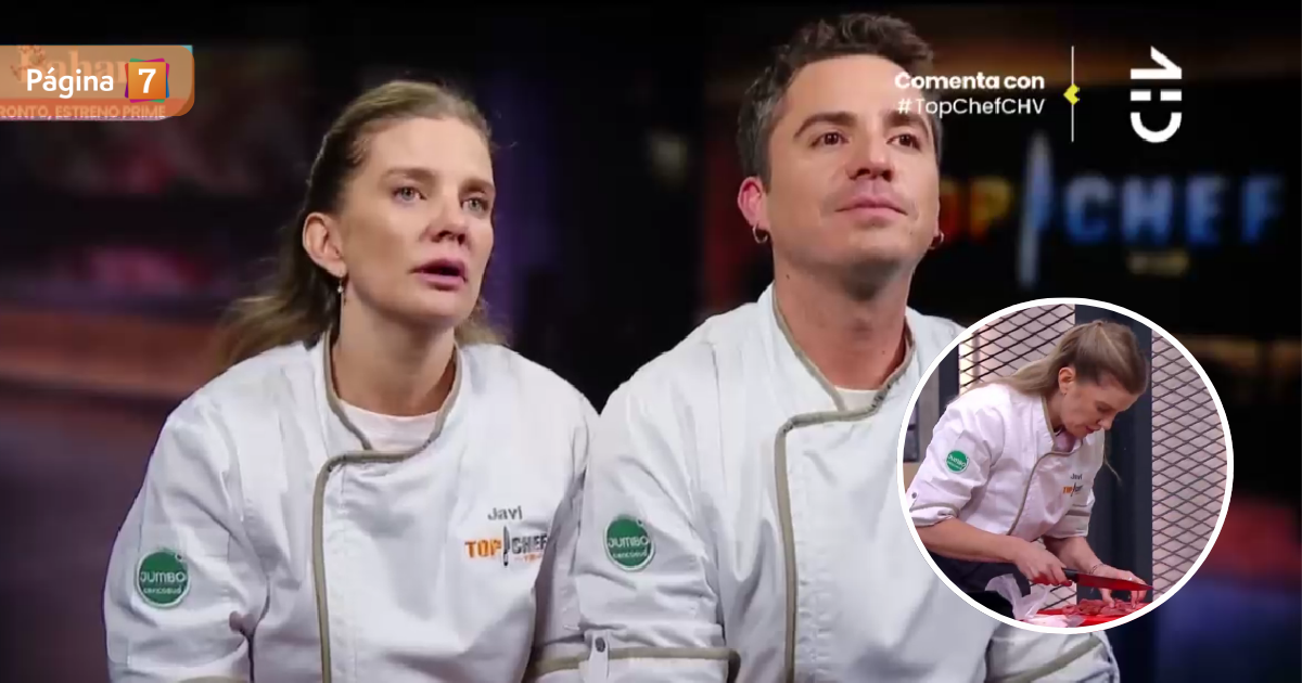 Javiera Acevedo sufrió doloroso accidente en Top Chef VIP: podría pasarle a cualquiera