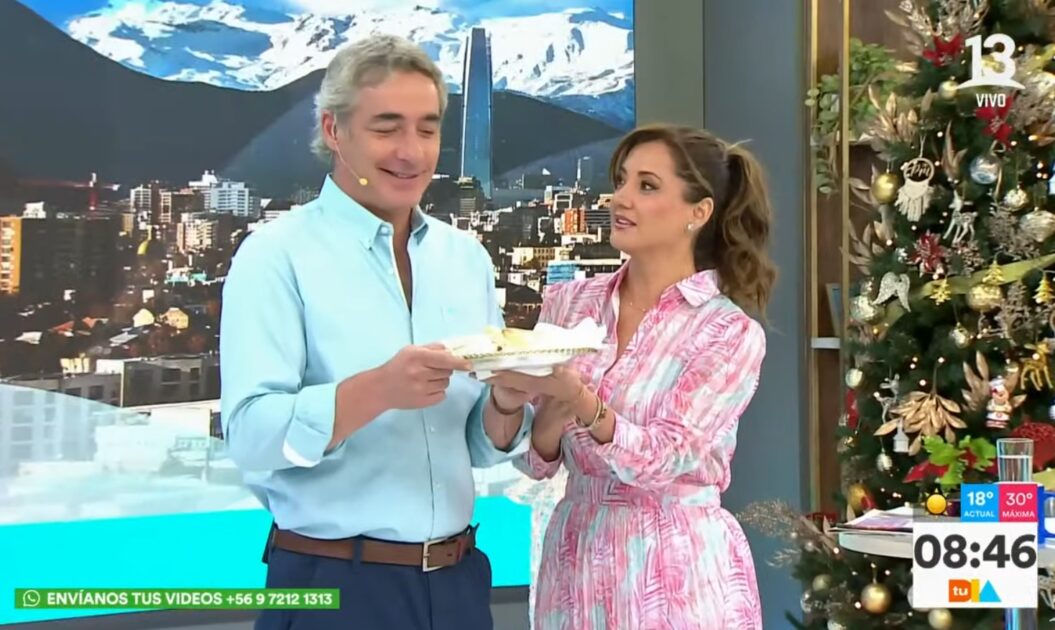 José Luis Repenning y Priscilla Vargas en Tu Día