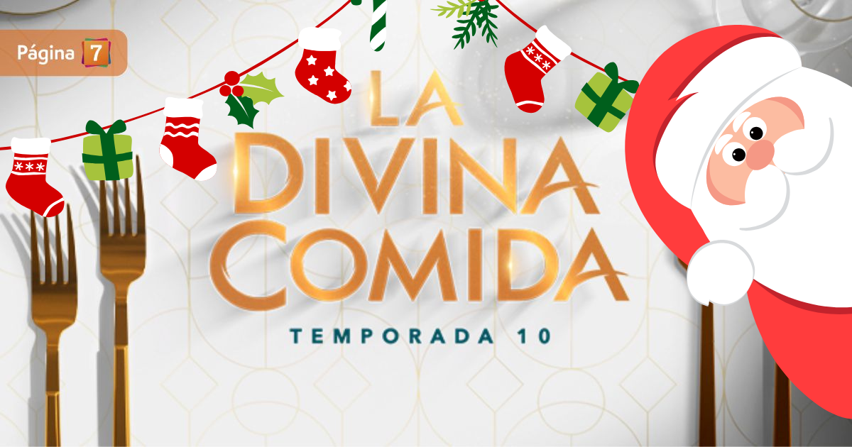 Un especial navideño con dos expertos en cocina: conoce a los próximos invitados de La Divina Comida
