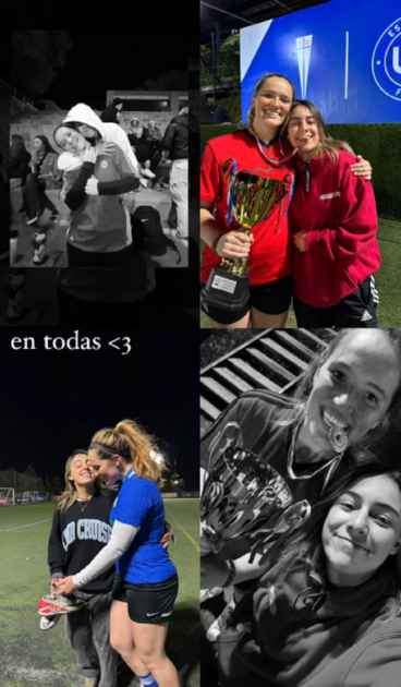 Laura de la Fuente celebró importante logro y destacó apoyo de su polola: "En todas"