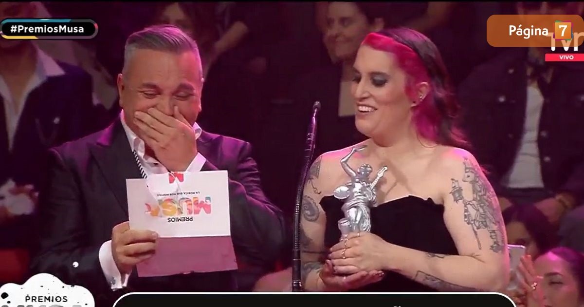 Luis Jara sufrió chascarro en los Premios MUSA: fue tildado de 