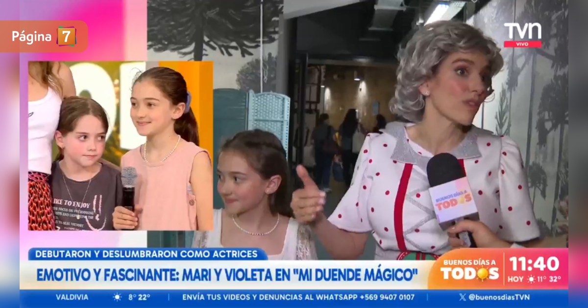 Hija de María Luisa Godoy visitó el matinal y comentó su debut como actriz: 