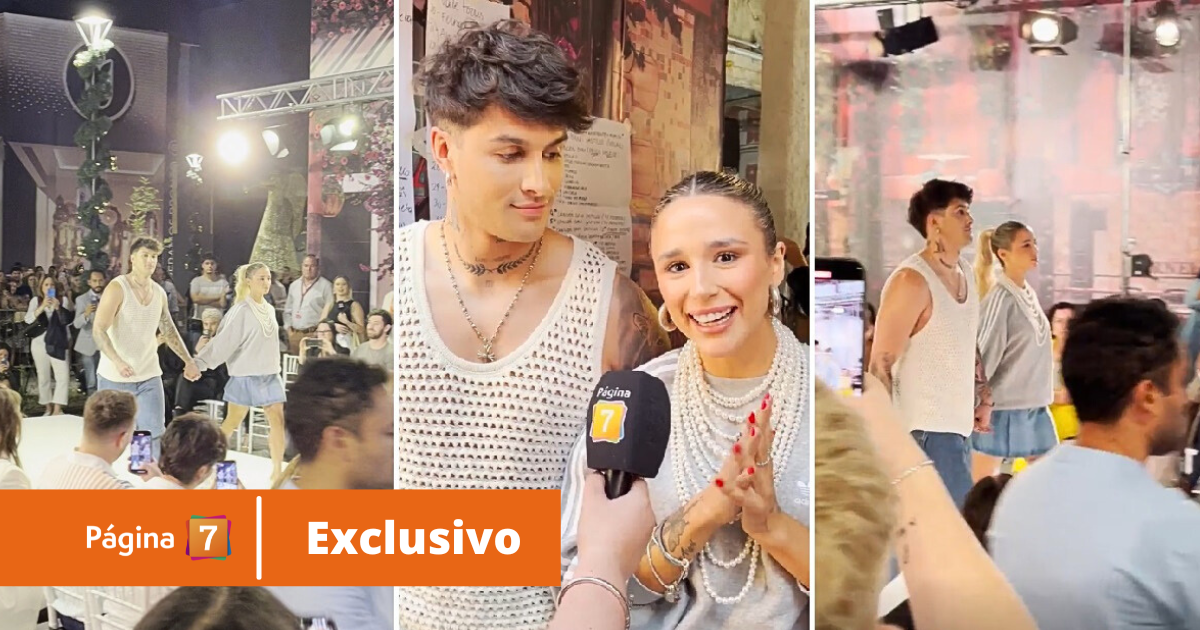 Nico Solabarrieta y Guarén compartieron su primera vez como modelos: así fue su desfile en pasarela