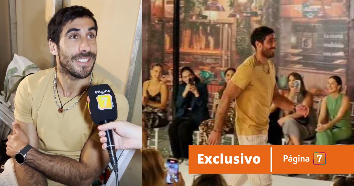 Pedro Astorga sacó aplausos en desfile de modas: 