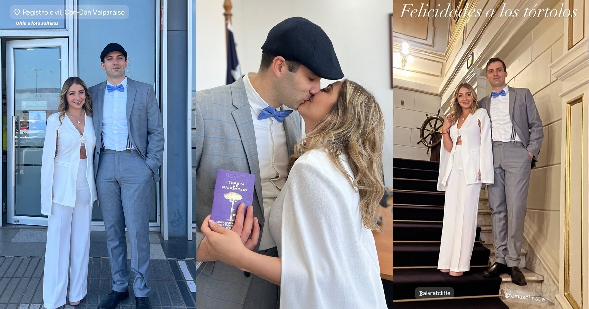 Así fue el matrimonio de la periodista del Buenos días a todos, Ale Ratcliffe