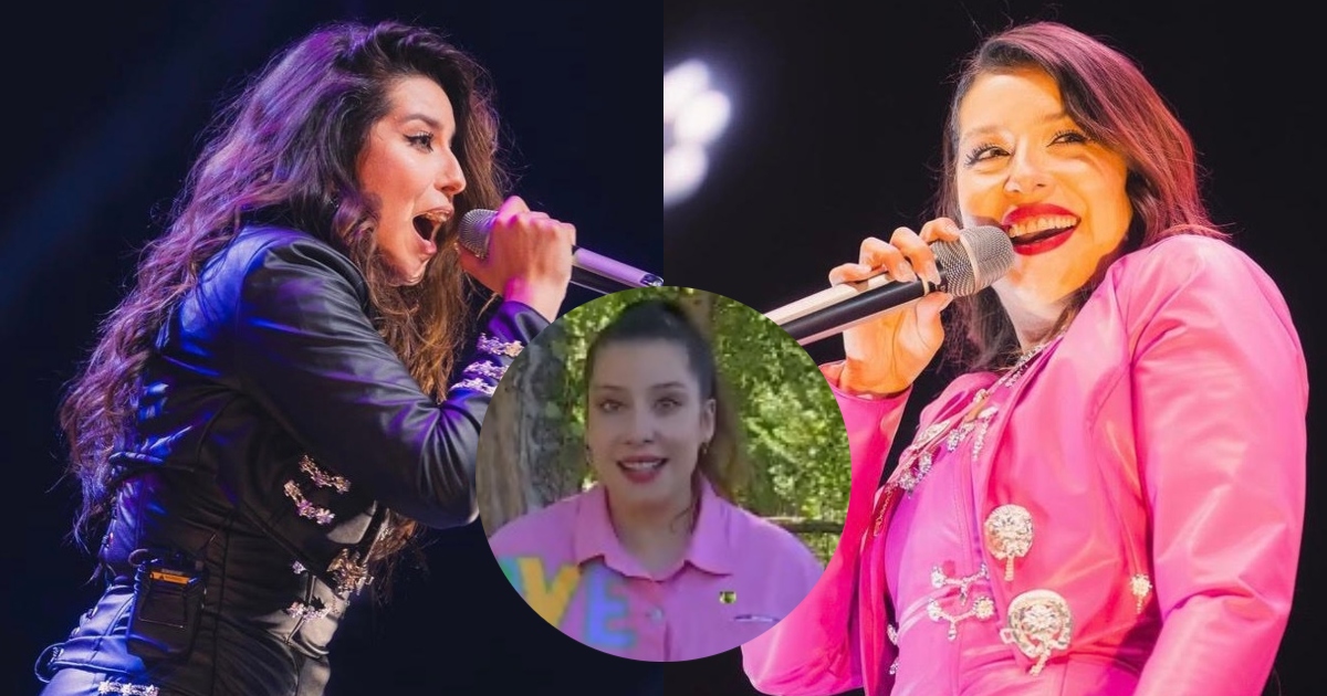 María José Quintanilla realizó divertida 