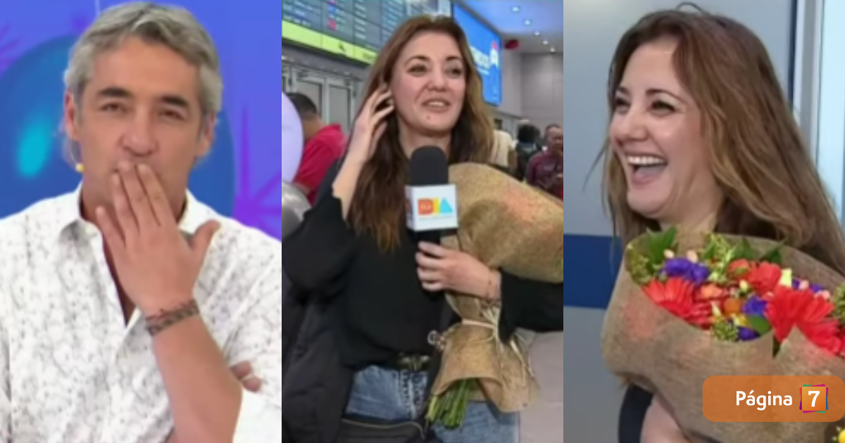 Pri Vargas recibió cálido festejo de cumpleaños tras caótico regreso a Chile