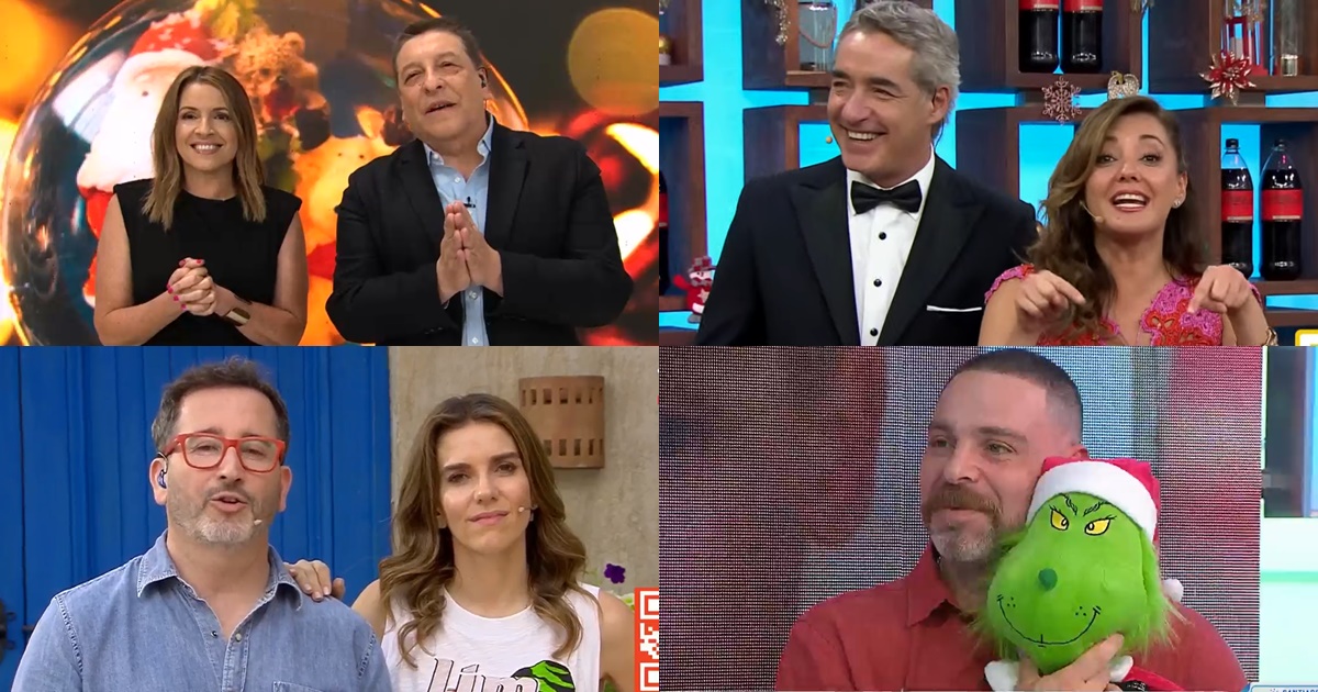 Con programación navideña: este fue el matinal que ganó el rating este 24 de diciembre