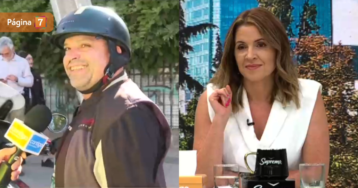 Monserrat Álvarez fue sorprendida en vivo por seguidor: le envió recado por supuesta salida de CHV