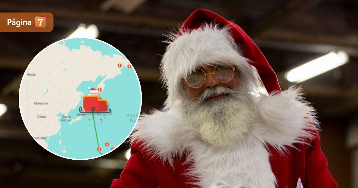 ¿Dónde viene el Viejito Pascuero? Revisa en tiempo real su recorrido por el mundo