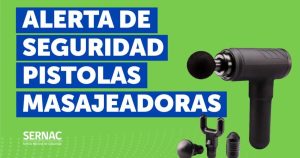 Alerta de seguridad por pistolas de masajes: podría provocar cortococircuito, incendio o quemaduras