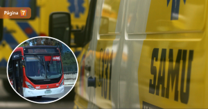 Bus quedó incrustado en otro choque en Maipú dejó cerca de 20 lesionados y tres heridos de gravedad