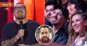En frente de Carla Jara y Diego Urrutia Claudio Michaux se río de Kaminski en su rutina de Olmué