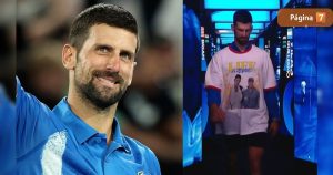 Novak Djokovic lució llamativa camiseta en el Abierto de Australia: esconde conmovedora historia