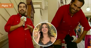 Oye, que te cansaste Priscilla Vargas protagonizó divertido momento con reportero de Tu Día