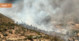 Una persona fallecida y al menos cuatro casas destruidas en incendio forestal en San Esteban