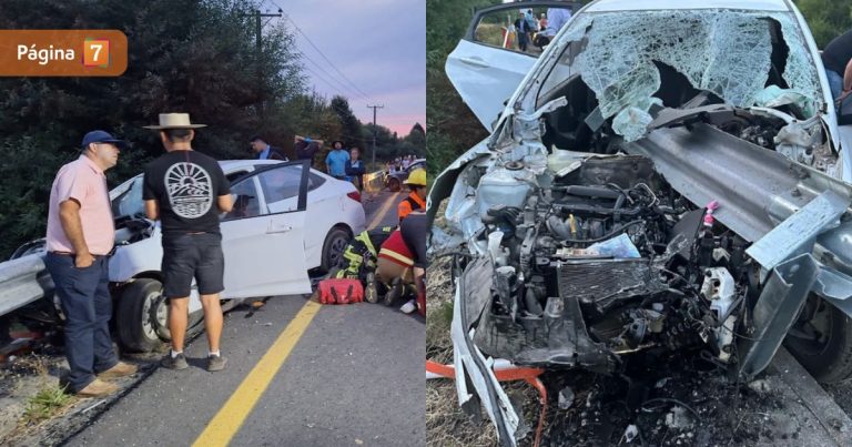 Niña de 2 años murió en accidente en Pucón: su padre manejaba bajo los efectos de la marihuana