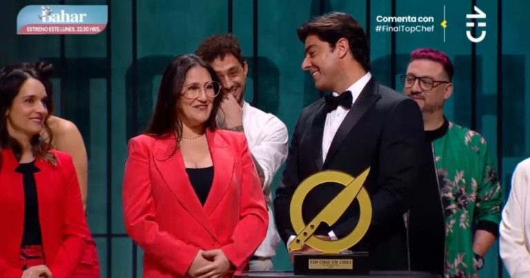 Belén Mora lanzó divertida broma a Benja Nast en su arenga a las finalistas de Top Chef VIP