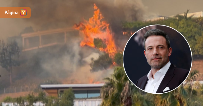 Celebridades evacúan por graves incendios en California: Ben Affleck fue captado muy desconcertado