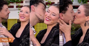 Carla Jara y Diego Urrutia protagonizaron romántico momento en 'Vive Olmué'