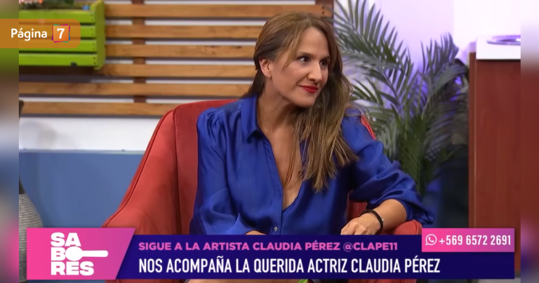 ¿Claudia Pérez está en pareja? Esto respondió la actriz al ser consultada sobre su vida sentimental