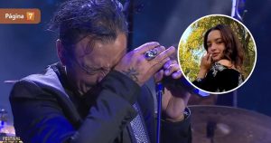 Claudio Valenzuela, vocalista de Lucybell, no contuvo las lágrimas en Olmué al recordar a su hija Amaya
