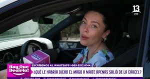 Daniela Aránguiz se refirió a la supuesta conversación de Jorge Valdivia con Maite Orsini, tras la salida de este de prisión preventiva