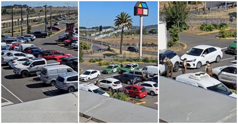 Chofer escapa de encerrona en Concepción tras llamar al 133: detuvieron a autores en Mall del Trébol