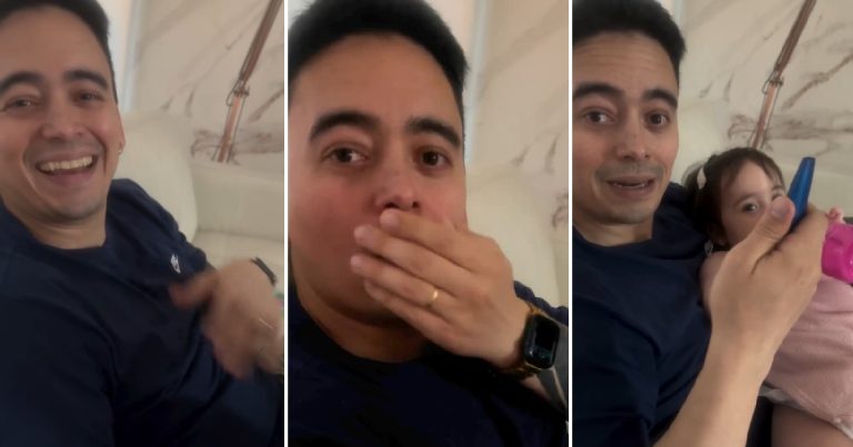 Tras anunciar su segundo embarazo: Vale Roth mostró la reacción de su esposo al conocer la noticia