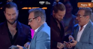 Famosa cantante sorprendió enviando audio de WhatsApp en vivo en Mi Nombre Es