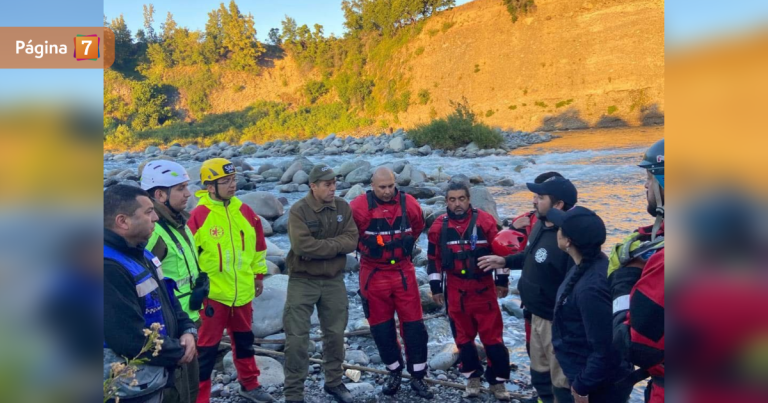 Hallan cuerpos de dos hermanos arrastrados por el río Ñuble: se lanzaron para rescatar a su madre