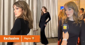 El look de Lux Pascal en los Premios Caleuche