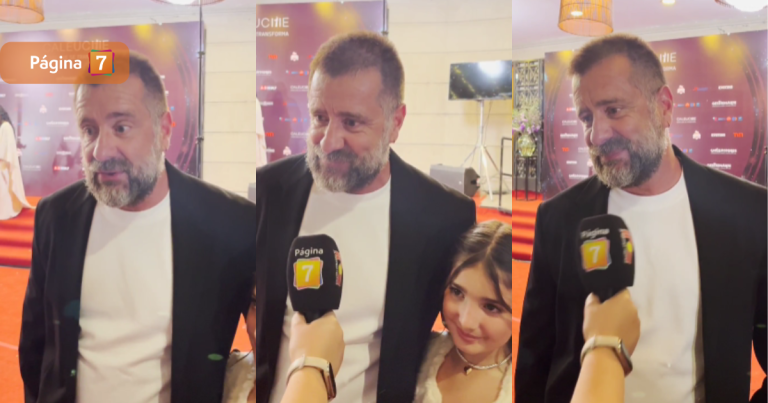 Marcial Tagle en Premios Caleuche: llegó acompañado de su hija menor y abordó llamativo 