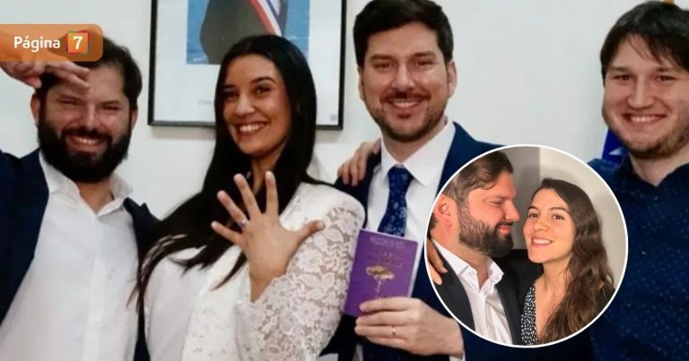 El curioso detalle que llamó la atención en la boda del hermano de Gabriel Boric: 