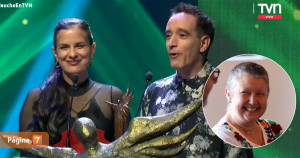 Paulina Urrutia ganó premio Caleuche a Mejor actriz y compañeros le enviaron mensaje: "Te adoramos"