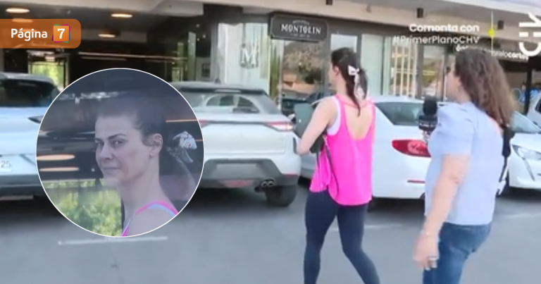 Tonka Tomicic enfrentó a periodista de Primer Plano que la siguió: 
