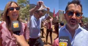 Eduardo Fuentes y María Luisa Godoy destacaron la importancia de la actividad de la trilla en Olmué 2025