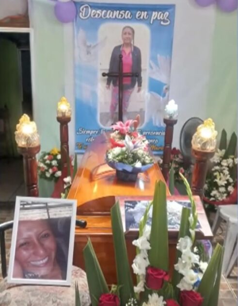 Velorio de Andrea Rodríguez, víctima de femicidio en La Serena