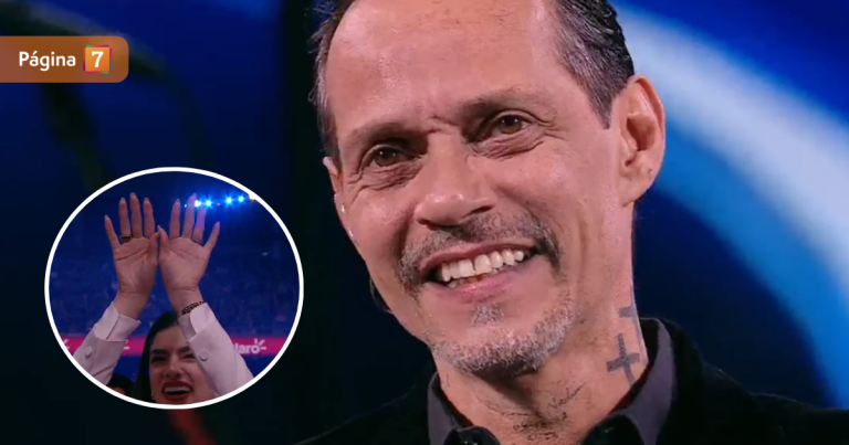 ¿La viste? Esposa de Marc Anthony, Nadia Ferreira, lo acompañó en Viña y hasta pidió Gaviota