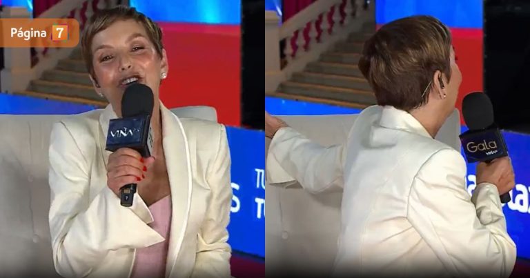 Fran García-Huidobro respondió a pifias por tantos comerciales en Gala de Viña: “Estoy acostumbrada